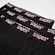SNIPES 3 PACK - Black Tape Briefs Boxershorts schwarz 32952 2
