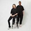 SNIPES Small Logo Essential Oversized Tee negro 32959 4