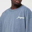 PEQUS Chest Logo T-Shirt blau 33013 3