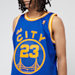Mitchell & Ness Jason Richardson NBA Golden State Warriors 2004/05 Swingman Jersey bleu 33102 3