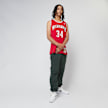 Mitchell & Ness Giannis Antetokounmpo NBA Milwaukee Bucks 2014/15 Swingman Jersey rojo 33111 6