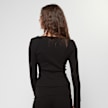 aim'n Ease Ribbed Long Sleeve Top zwart 47154 2