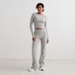 aim'n Ease Ribbed Long Sleeve Top grau 33142 4
