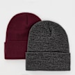 Flexfit Heavyweight Long Beanie (2 Pack) multicolore 33160 2