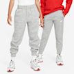 Nike JUNIOR K NSW CLUB FLC JGGR LBR dk grey heather/base grey/whi gris 33165 1