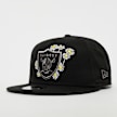 New Era 9FiftySeasonal Flower NFL Oakland Raiders schwarz 33183 1