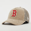 New Era A-Frame Trucker Cord MLB Boston Red Sox tta bege 33200 1