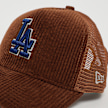 New Era A-Frame Trucker Cord MLB Los Angeles Dodgers braun 33201 4