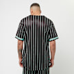 Karl Kani Star Logo Pinstripe Baseball Shirt czarny 33216 2