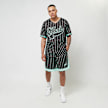 Karl Kani Star Logo Pinstripe Baseball Shirt czarny 33216 4