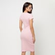 Karl Kani Small Signature Rib Short Sleeve Dress roza 33231 2