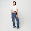 Karl Kani Small Signature Pinstripe Crop Tee bijela 33236 4