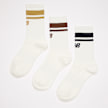New Balance 3 PACK - Sport Essentials Stripe Midcalf weiß 33262 1