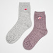 New Balance 2 PACK - Waffle Knit Ankle Socks multicolor 33267 1
