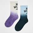 New Balance 2 PACK - Kids Tie Dye Crew Socks multicolor 33270 1