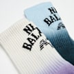 New Balance 2 PACK - Kids Tie Dye Crew Socks multicolor 33270 2