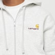 Carhartt WIP Hooded American Script Jacke grau 33333 3