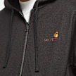 Carhartt WIP Hooded American Script Jacke schwarz 33334 3