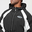 Capacité Logo Rubber Badge Hooded Colorblocked Windrunner schwarz 33362 3
