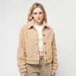Urban Classics Ladies Short Sherpa Button Jacket beige 33404 1