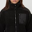 Urban Classics Ladies Sherpa Mix Jacke schwarz 33405 3