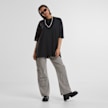 Urban Classics Ladies Loose Utility Denim Pants lighter dirty washed cinzento 33408 3