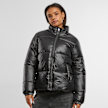 Urban Classics Ladies Recycled Short Shiny Puffer Jacket duskrose noir 33411 1