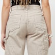 Sixth June REGULAR WAIST CARPENTER PANTS beige 33434 4