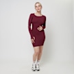 Sixth June Monochrom Mini Dress rot 33436 4