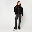 Karl Kani OG Fuzzy Corduroy Short Puffer Jacket crna 61406 5