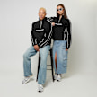 Love Scars Piping Half Zip Sweater noir 46133 4
