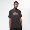 Lacoste Custom Slim Fit Jersey Crewneck T-Shirt schwarz 47143 1