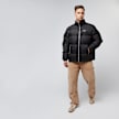 Lacoste Jacquard-Daunenjacke noir 45715 5