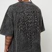 FAVELA Ribcage Rhinestone T-Shirt gris 41554 4