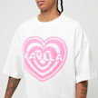 FAVELA Slow Burn T-Shirt bianco 41556 3