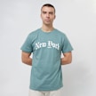 Mister Tee New York Wording Tee turchese 47204 1