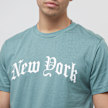 Mister Tee New York Wording Tee turkoois 47204 3