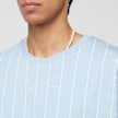 Karl Kani Small Signature Essential Pinstripe Tee blau 45081 3