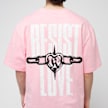 Karl Kani Woven Signature Resist Love Tee rosa 45136 4