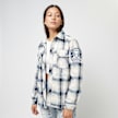 Smoke Rise Oversized Plaid Shirt blauw 40110 1