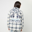 Smoke Rise Oversized Plaid Shirt blauw 40110 2