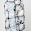 Smoke Rise Oversized Plaid Shirt bleu 40110 4