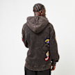 Smoke Rise Multi Emb Patched Enzyme Washed Hoody negro 45583 2