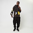 Smoke Rise Multi Emb Patched Enzyme Washed Hoody negro 45583 6