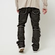 Smoke Rise Washed Vegan Leather Utility Pants negro 44150 3
