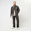 Smoke Rise Washed Vegan Leather Utility Pants czarny 44150 7