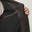 Smoke Rise Washed Vegan Leather Biker Jacket noir 46735 5