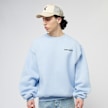 Karl Kani Woven Signature Resist Love Crew blauw 45141 2