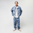 Karl Kani OG K Distress Camo Five Pocket Denim blu 45145 5