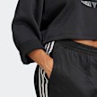 adidas Originals Rhinestone Trefoil Loose Crop Hoodie noir 45633 4